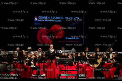 Gdansk. Centrum Sw. Jana. Gdanski Festiwal Muzyczny....