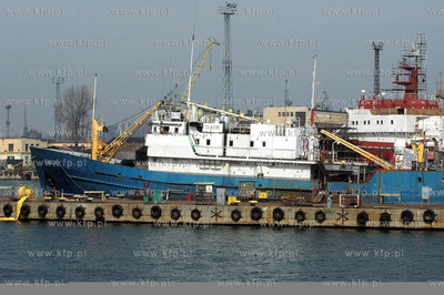 Statek Gazgana, ktora po bankructwie rosyjskiego armatora...