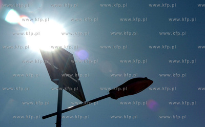 Na ulicach Slupska testowana jest lampa uliczna zasilana...