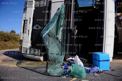 Gdansk. Obwodnica Trojmiasta, zjazd z ulicy Kartuskiej....