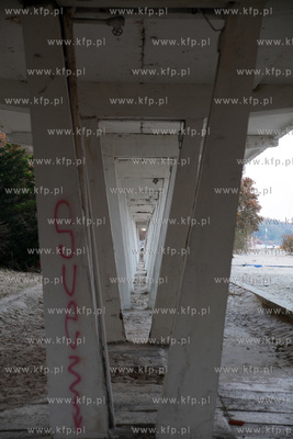 Sopot, Lazienki Polnocne. Rozpoczeto rozbiorke tarasu...