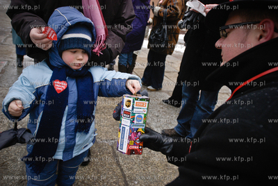 Wolontariusze XVIII Final Wielkiej Orkiestry Swiatecznej...