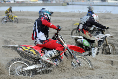 XX Final WOSP w Gdyni. Zawody Motocrossowe na Plazy...