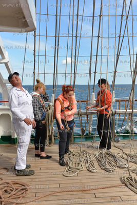 Dzien na Darze Mlodziezy ze studentami Akademii Morskiej...