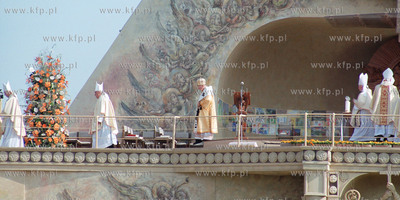 Papiez Jan Pawel II w Trojmiescie Na zdjeciu Obrazki...