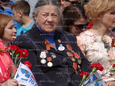 Uroczystosci z okazji zakonczenia II wojny swiatowej...