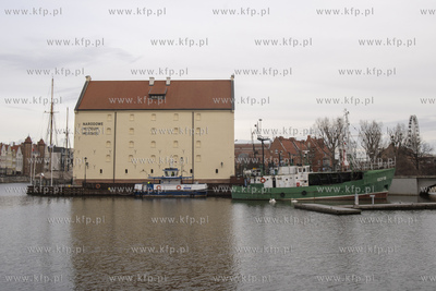 Gdańsk. Budynki Narodowego Muzeum Morskiego. 19.02.2020...