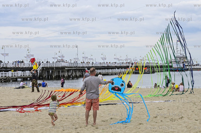 Festiwal latawców w Sopocie. 01.08.2021 fot. Jurek...