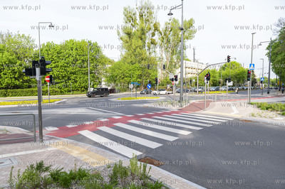 Sopot. Zbieg Al. Niepodległości i ul. Malczewskiego.19.05.2021...