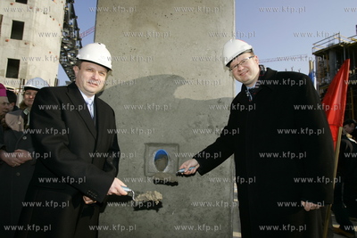 Wmurowanie Aktu Erekcyjnego pod budowe hali widowiskowo-sportowej...