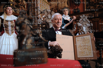 Gdansk. Jak co roku, z okazji urodzin Jana Heweliusza,...