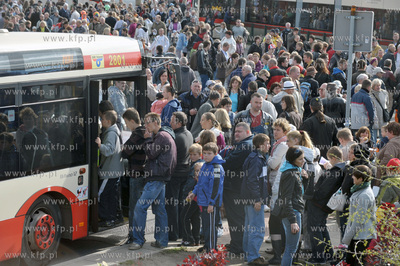 Festyn Komunikacyjny na petli tramwajowej w Gdansku...