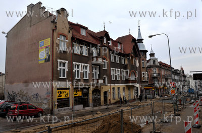Remont i rewitalizacja ulicy Wajdeloty w Gdansku Wrzeszczu....
