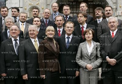 Gdansk. Konferencja Platformy Obywatelskiej, podczas...