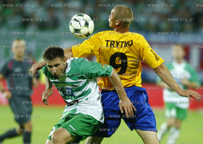 Gdansk. Meczo mistrzostwo Ekstraklasy. Lechia Gdansk...