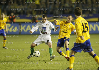 Gdynia. Ekstraklasa pilki noznej. Mecz Arka Gdynia...