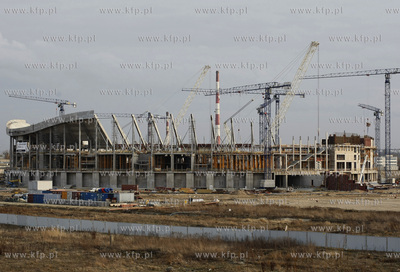 Gdansk Letnica. Budowa stadionu pilkarskiego.
29.03.2010
fot....
