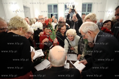 Gdansk. Palac Opatow. Promocja ksiazki Barbary Kanold...