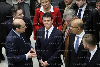 Wizyta premiera Francji  Manuela Vallsa w Gdańsku....