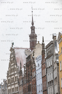 Zima w Gdańsku. Kamienice na ulicy Chlebnickiej.
09.02.2021
fot....