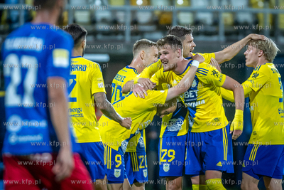 Baraże o ekstraklasę. Arka Gdynia - Odra Opole. Nz.
30.11.2023
fot....