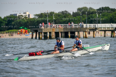 Brzeźno. Mistrzostwa Europy w Wioślarstwie Morskim....