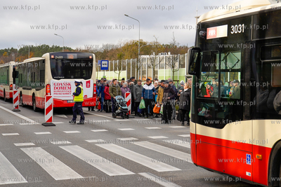 Cmentarz Srebrzysko. Al. Żołnierzy Wyklętych. Tymczasowy...