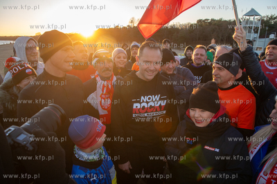 Molo w Brzeźnie. Wspólne bieganie z obywatelskim...