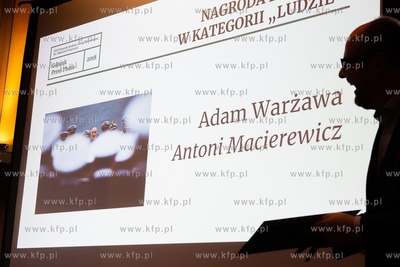 Gdańsk, Ratusz Staromiejski. Gala wręczenia nagród...