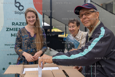 Sopot, Brodwino. Piknik sąsiedzki w ramach Sopockiego...