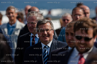 Sopot - molo. Przystan Jachtowa. Uroczystosc slubowania...