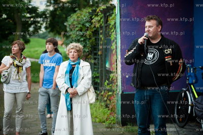 Gdansk. Klub Plama. Otwarcie wystawy plenerowej zdjec...