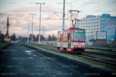 Gdansk. Zmiana w organizacji ruchu na budowie wezla...