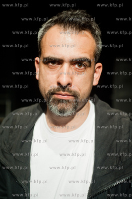 Gdansk. Teatr Wybrzeze. Scenie Malarnia. Proba medialna...