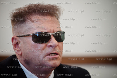 Gdansk. Hotel Scandic. Konferencja prasowa Iwony Wieczorek...