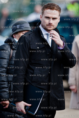 Gdansk. Uroczystosc wmurowania kamienia wegielnego...