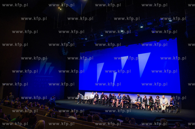 Gdynia. Teatr Muzyczny. Festiwal Filmow w Gdyni. Spotkanie...