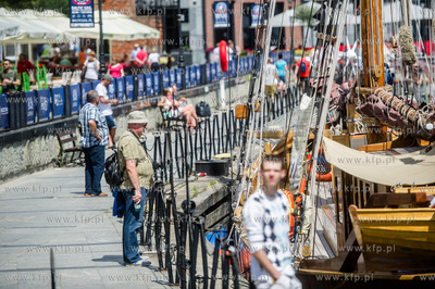 Gdańsk. Rybackie Pobrzeze. Zlot zaglowcow Baltic Sail...