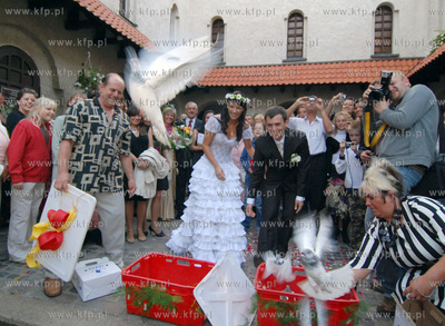 Straszyn. Slub znanej tancerki z Tanca z Gwiazdami,...