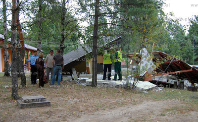 Konarzyny w gminie Stara Kiszewa nad jeziorem Drzęszcz.W...