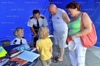 Sopot. Molo. ABC Bezpieczenstwa - Piknik Motoryzacyjny....