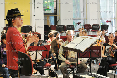 Sopot. Sala Kameralna w Operze Lesnej. Proby przed...