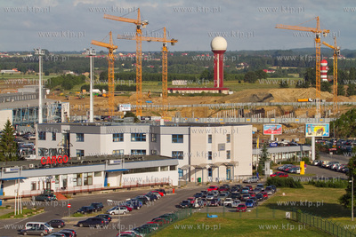 Gdansk, Rebiechowo. Rozbudowa Portu Lotniczego Gdansk...