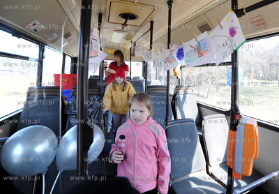 Gdansk Brzezno, ul. Czarny Dwor. Festyn komunikacyjny...