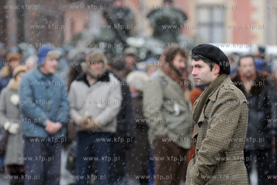 Plan zdjeciowy filmu Walesa w rezyserii Andrzeja Wajdy...