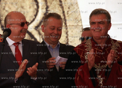 Otwarice 752 Jarmarku sw. Dominka w Gdansku. Na zdjeciu...