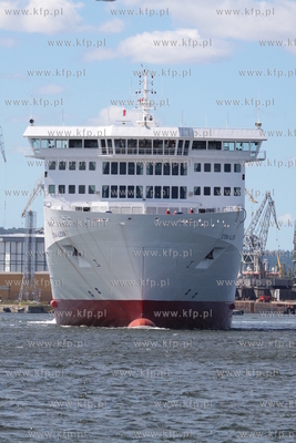 Prom towarowo - pasazerski Stena Alegra z wizyta w...