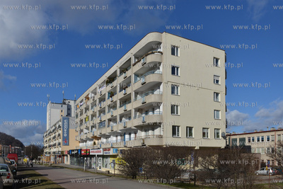 Gdynska dzielnica Grabówek - okolice skrzyzowania...