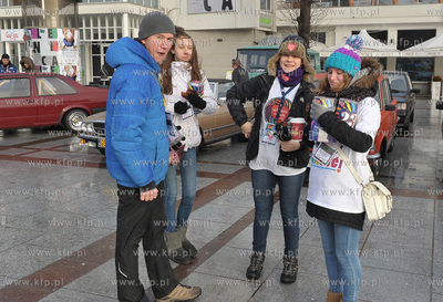 Sopot. Plac Przyjaciol Sopotu. Final Wielkiej Orkiestry...