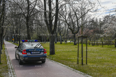 Sopot. Miasto Sopot w czasie stanu epidemii. 09.04.2020...